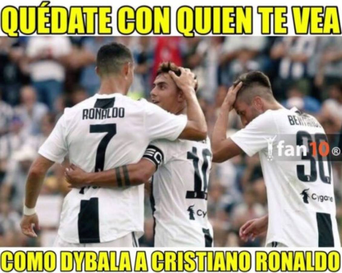 Memes: Se burlan del Real Madrid tras el debut de Cristiano Ronaldo con la Juventus