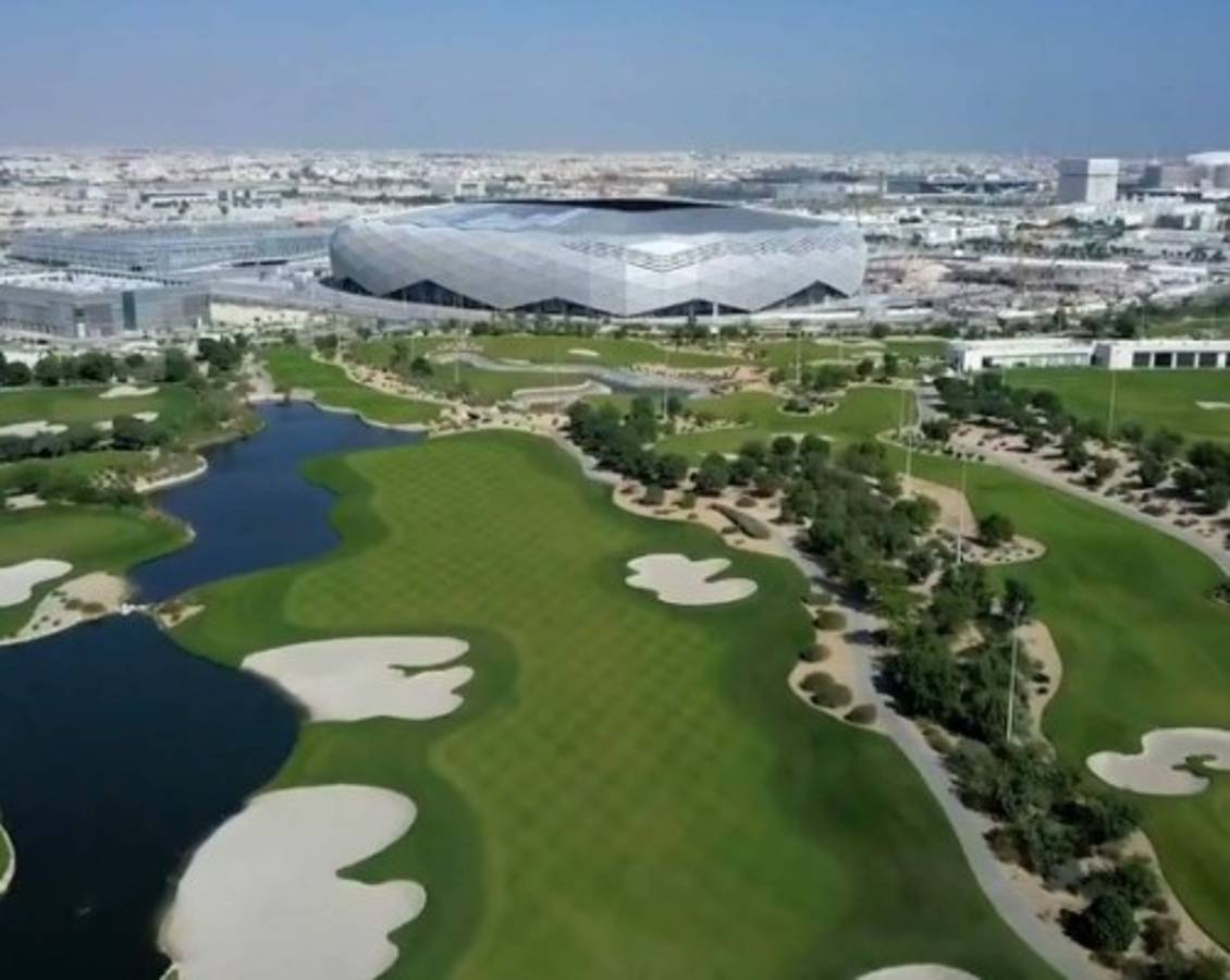 Qatar no se detiene a pesar del coronavirus y continúa terminando sus estadios