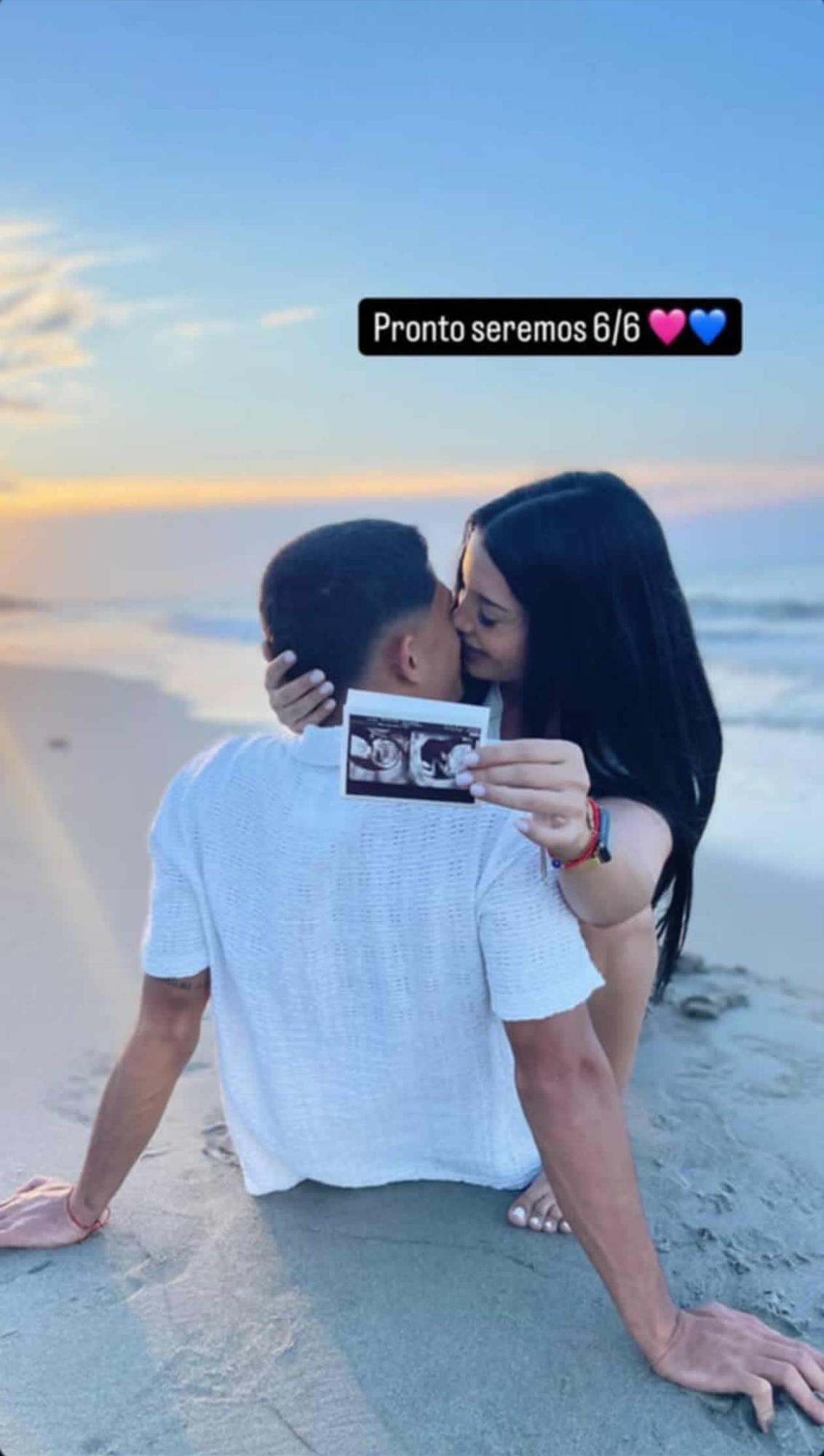 Anuncia que está embarazada de futbolista de Liga Nacional y esta fue su reacción: “Una sensación inexplicable”