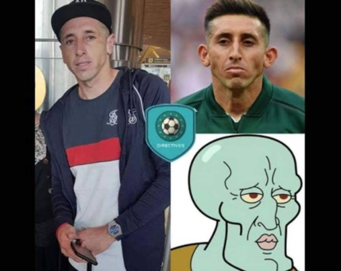 ¡Héctor Herrera es acribillado con memes tras sus cirugías plásticas!