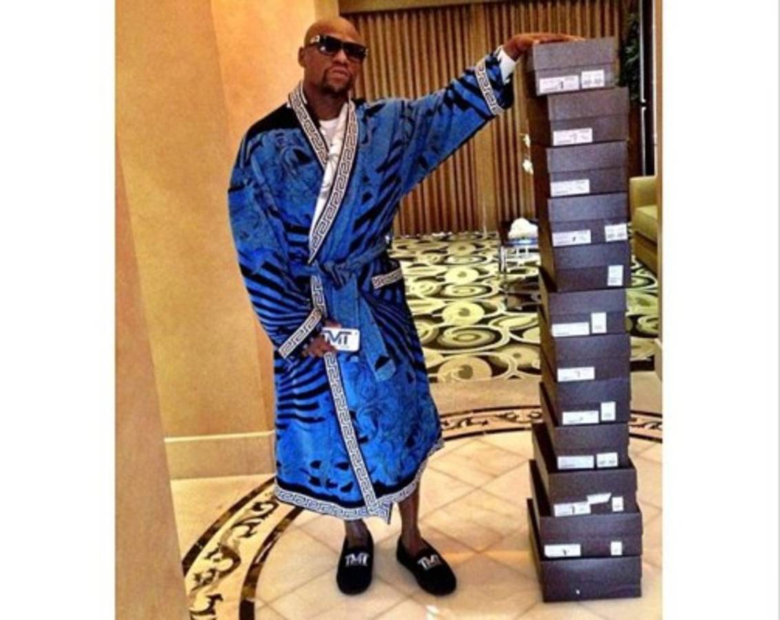 Las 50 locuras y fiestas inolvidables de Floyd Mayweather Jr