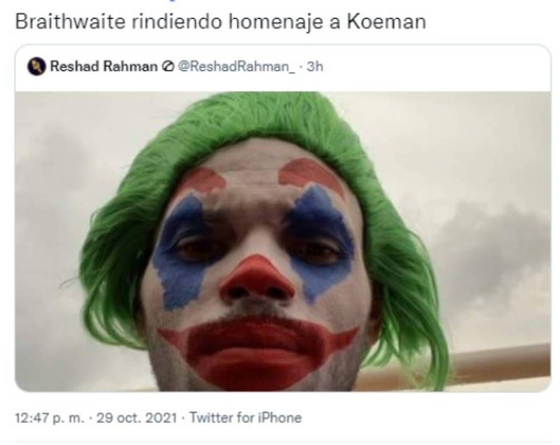 Figura del Barcelona se disfrazó del 'Joker' mientras el club atraviesa una crisis y los memes lo destrozaron