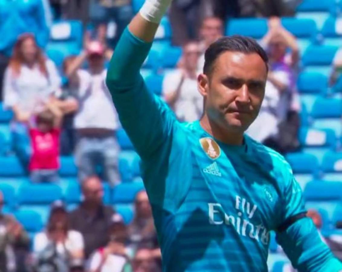 En solitario: Así se despidió Keylor Navas del Real Madrid en el Bernabéu