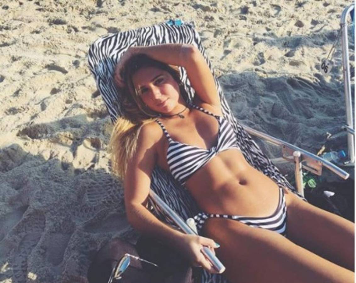 Carolina Portaluppi, la explosiva hija del tecnico del Gremio, próximo rival del Real Madrid