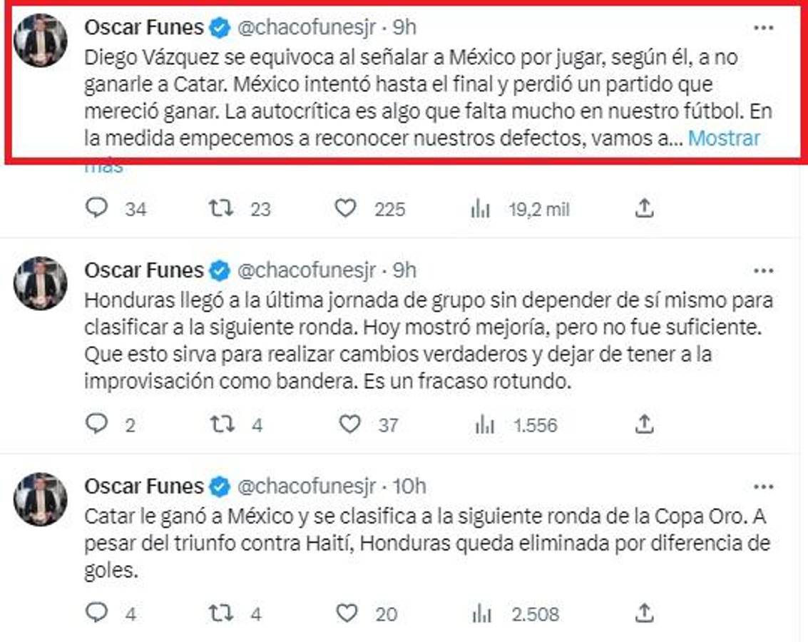 Las respuestas a Diego Vázquez tras dejar en duda el triunfo de Qatar ante México: “Excusas mediocres para justificar el fracaso”