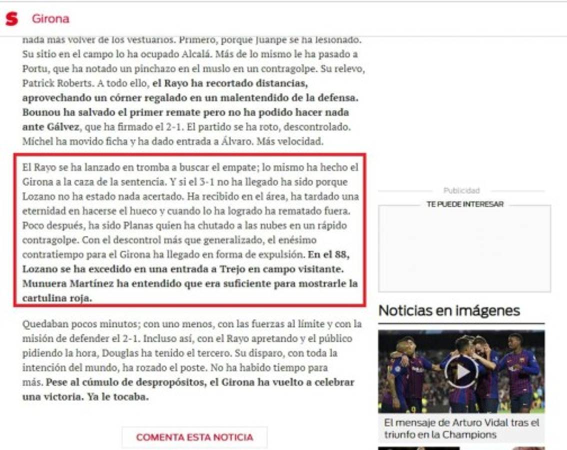 Así reacciona la prensa española luego de la expulsión de 'Choco' Lozano