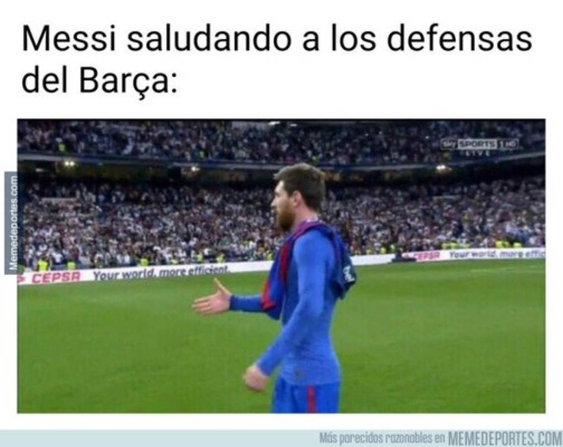 Hacen pedazos a Piqué y a Messi: Los otros memes de la goleada del PSG al Barcelona