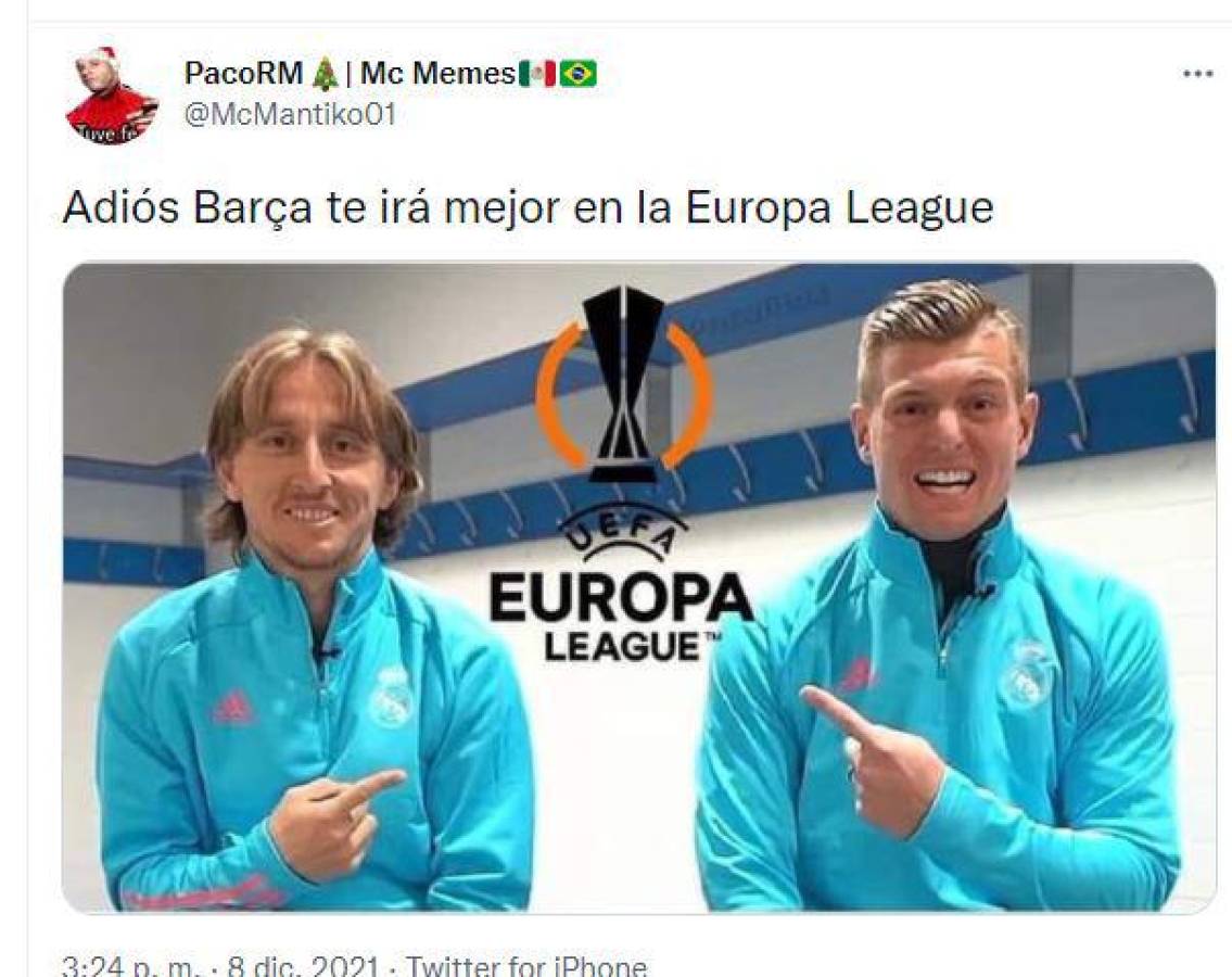 Memes: Bayern destroza a Barcelona y se desatan las burlas por jugar UEFA Europa League