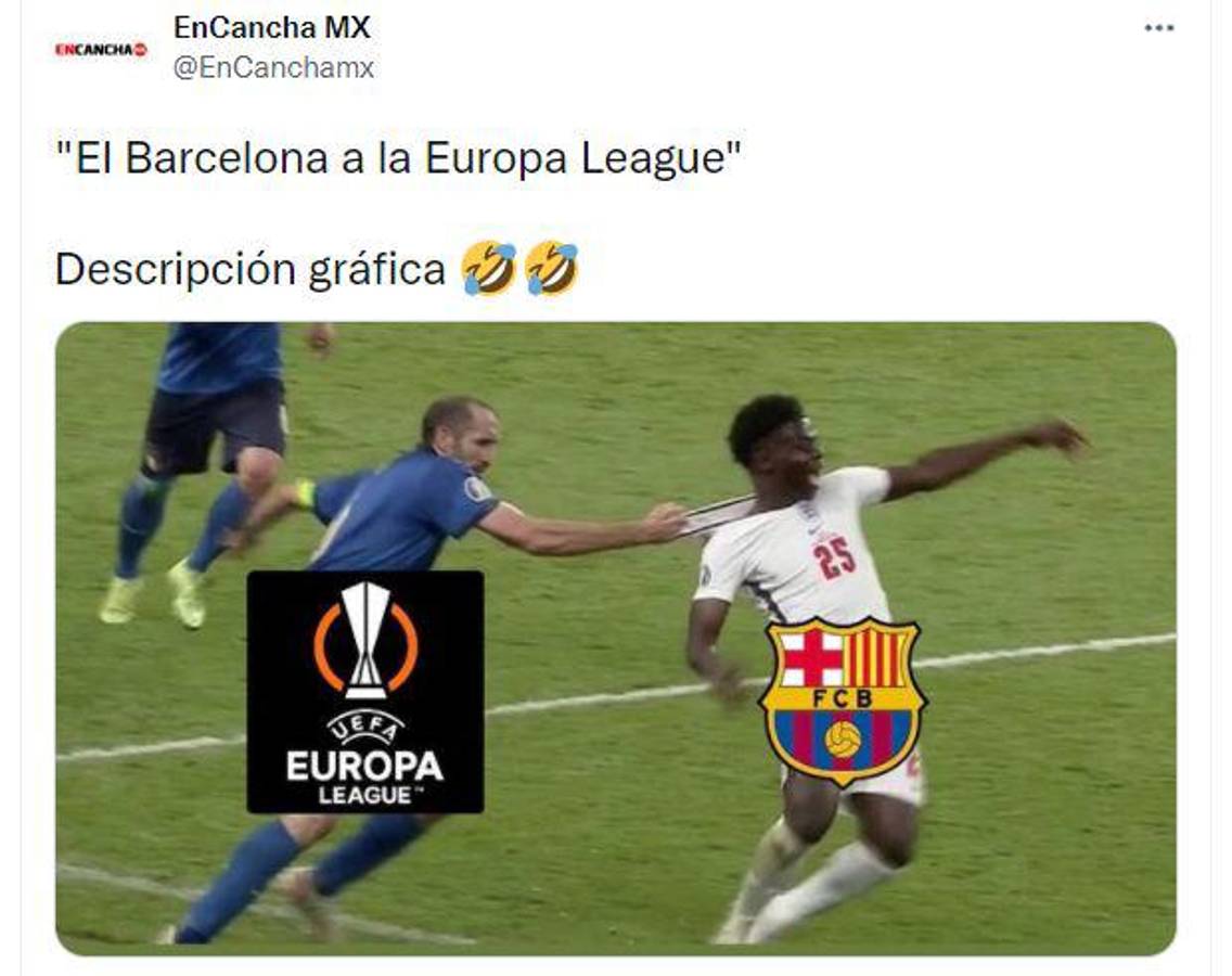 Memes: Bayern destroza a Barcelona y se desatan las burlas por jugar UEFA Europa League