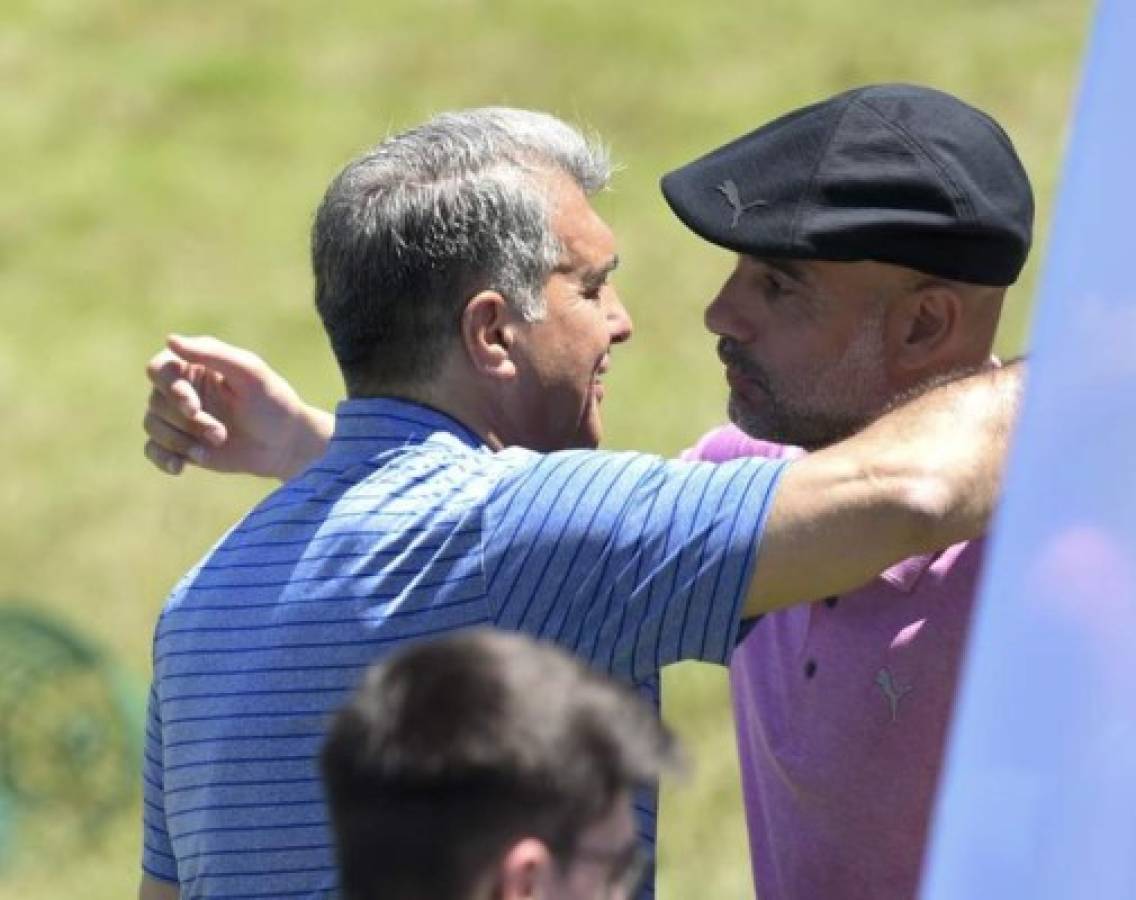 Pep Guardiola y su deseo más sincero a Koeman; crack del Barcelona aparece: Así fue Legends Trophy de Golf en Mallorca