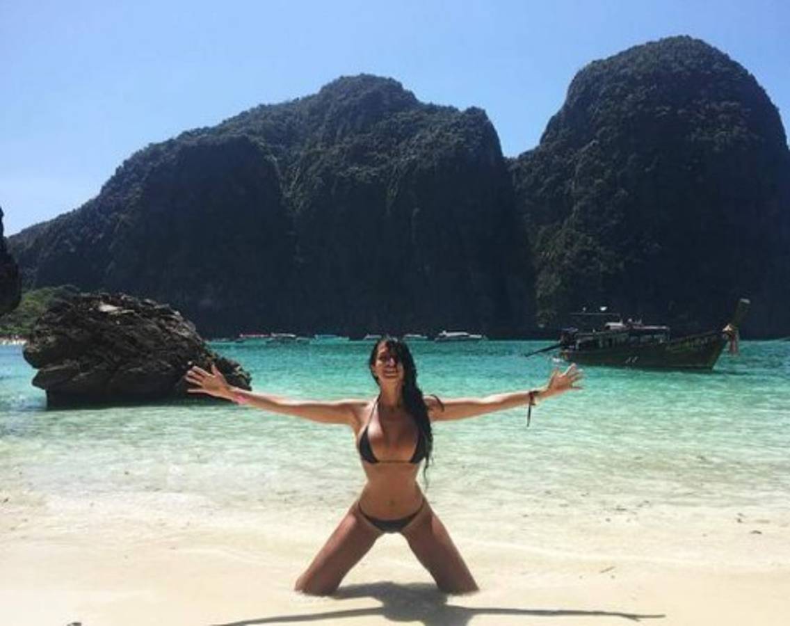 Las mejores fotos de la explosiva novia de Jesé, futbolista del PSG