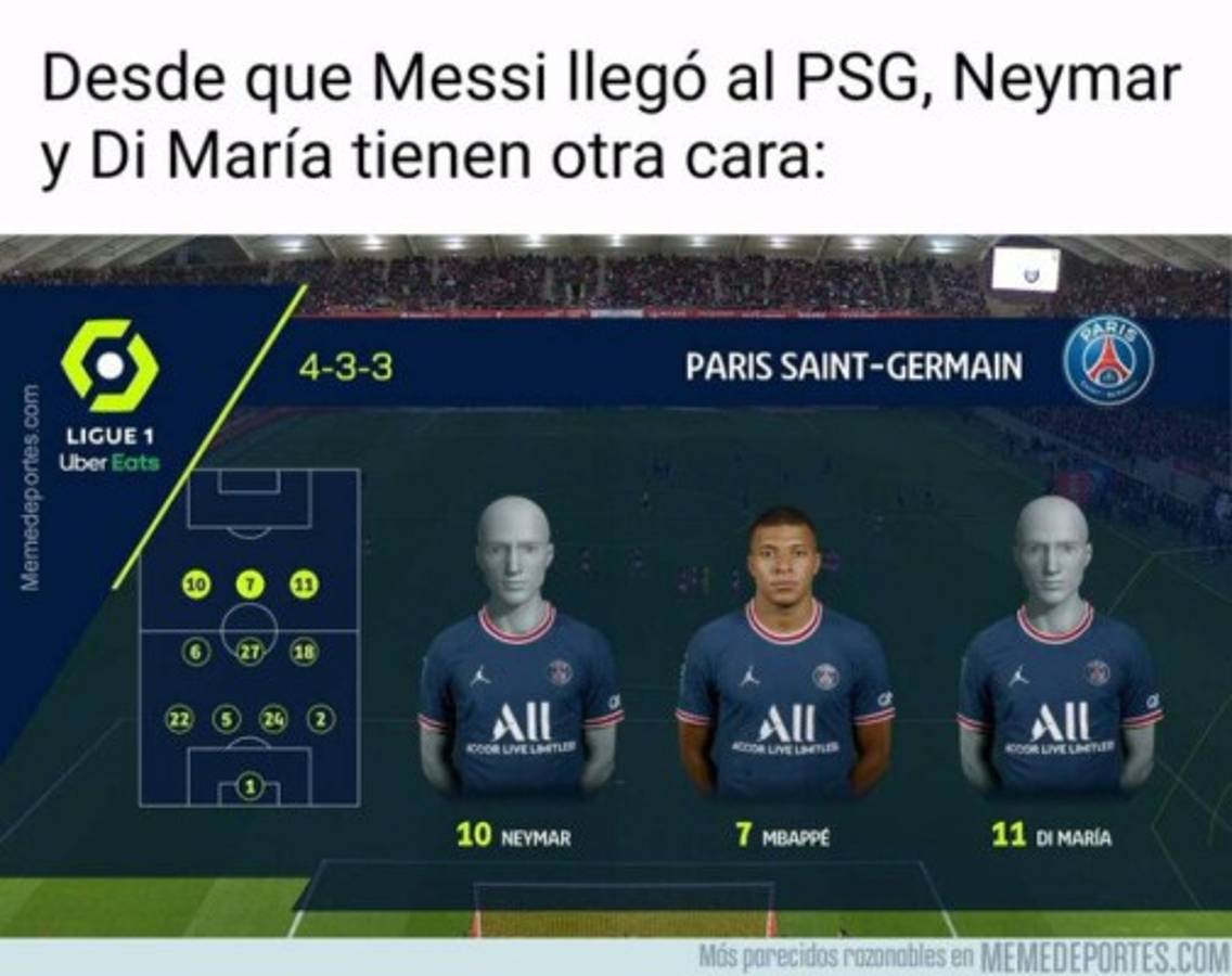 El debut de Messi con el PSG: Los otros memes donde destrozan a Neymar y al Barcelona