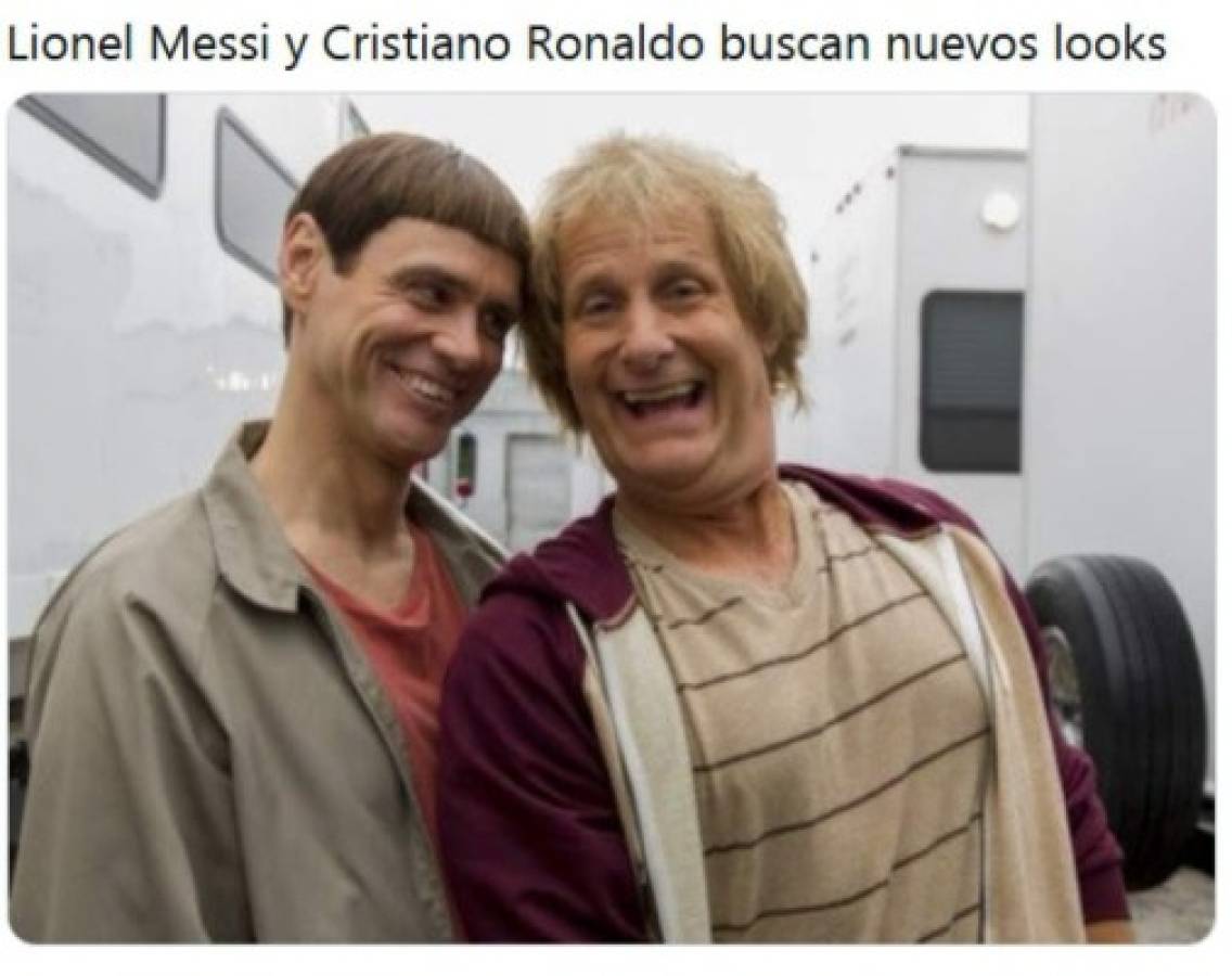 Los crueles memes y burlas en Twitter del radical cambio de look de Cristiano Ronaldo