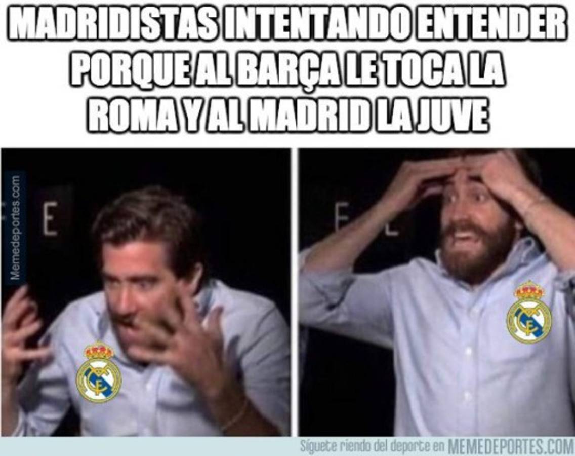 Los crueles y pesados memes que dejó el sorteo de la Champions League