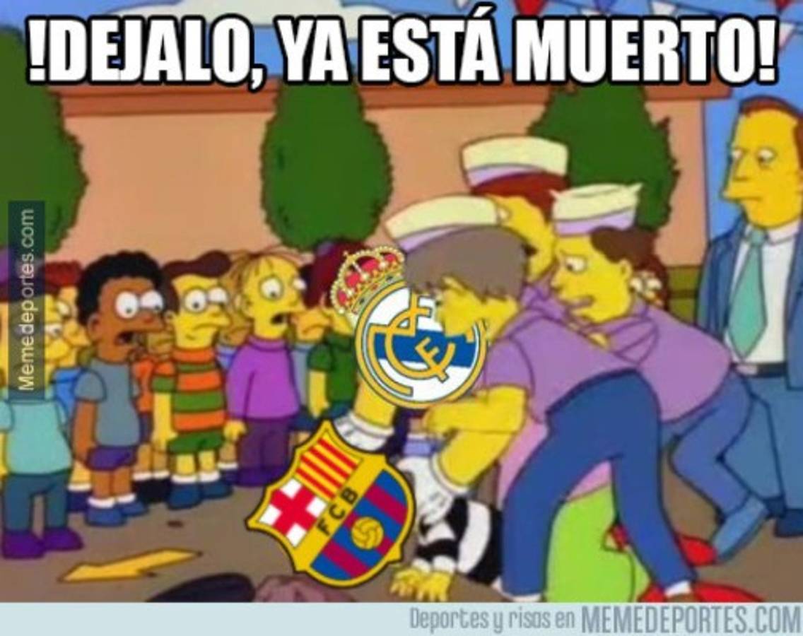 ¡Los memes acribillan al Barcelona tras ser humillado por Real Madrid!