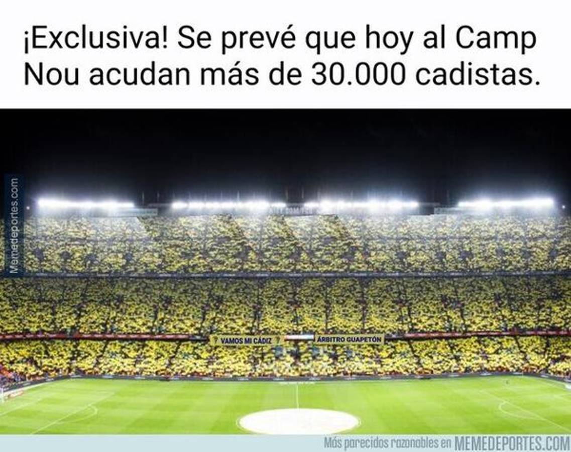 ¡Se fundió la Xavineta! Los crueles memes que hacen pedazos a Barcelona por perder contra Cádiz y dejarle el título al Real Madrid