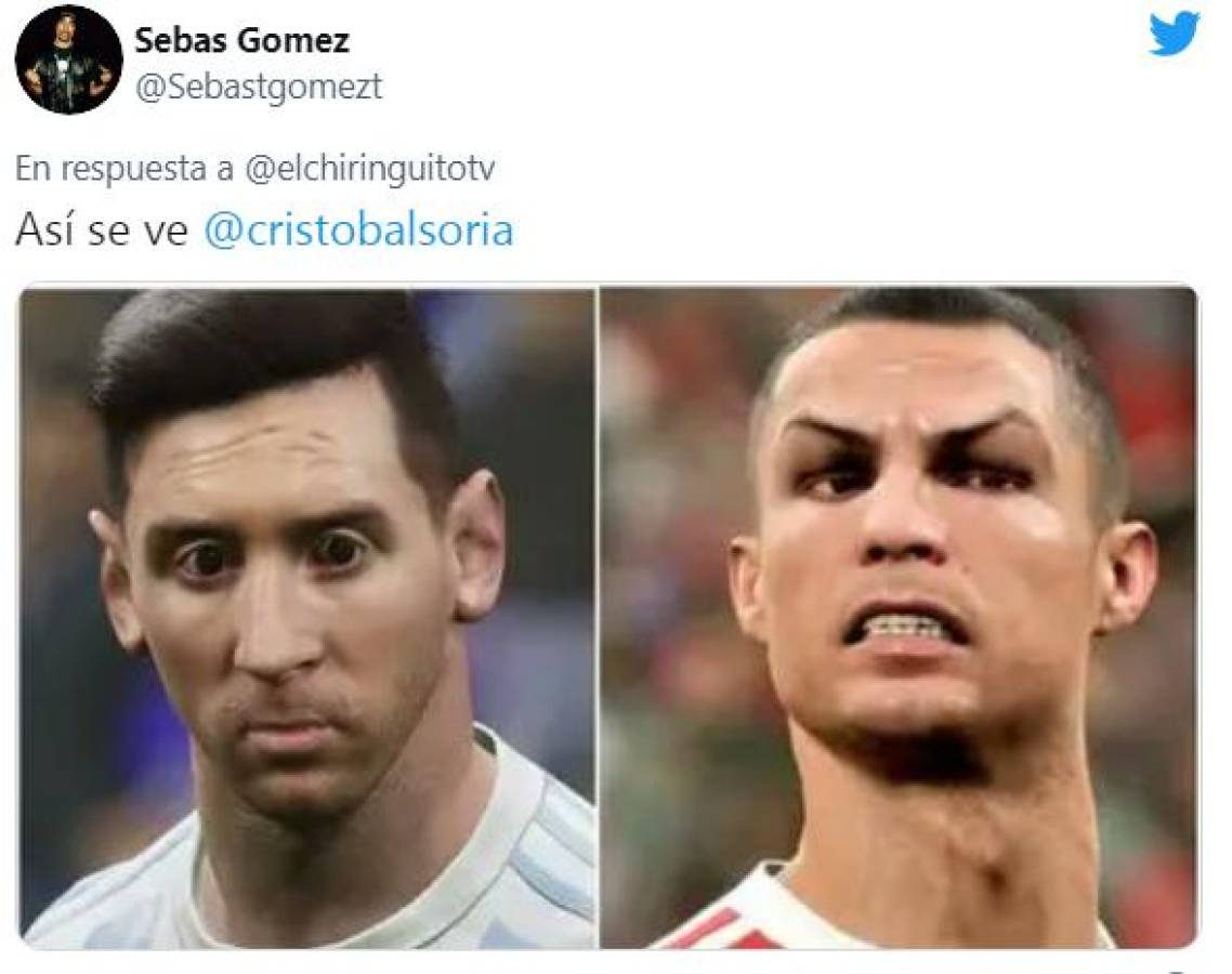 Cristiano Ronaldo y Militao son protagonistas: Los memes que hacen pedazos a Cristóbal Soria tras su operación en el rostro