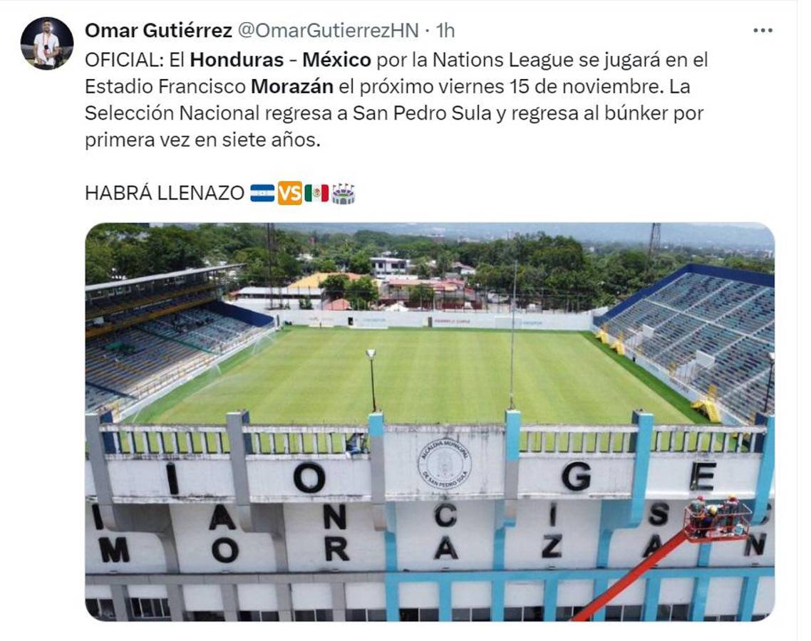 “Hacer que el estadio Morazán vuelva a sepultar a los mexicanos”: así informa la prensa de Honduras y México sobre el juego de ida