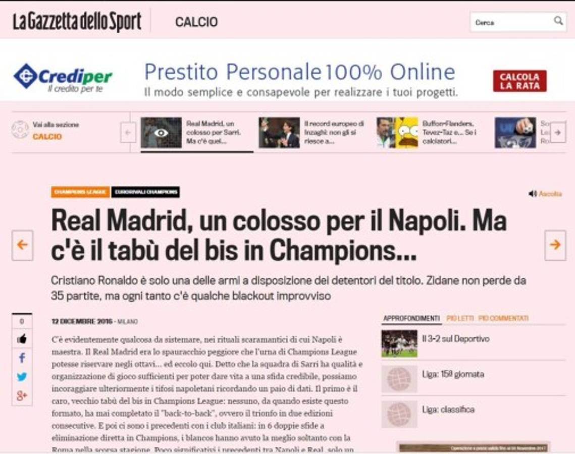 Prensa sobre la Champions: Hueso duro para el Barça, perla para Madrid