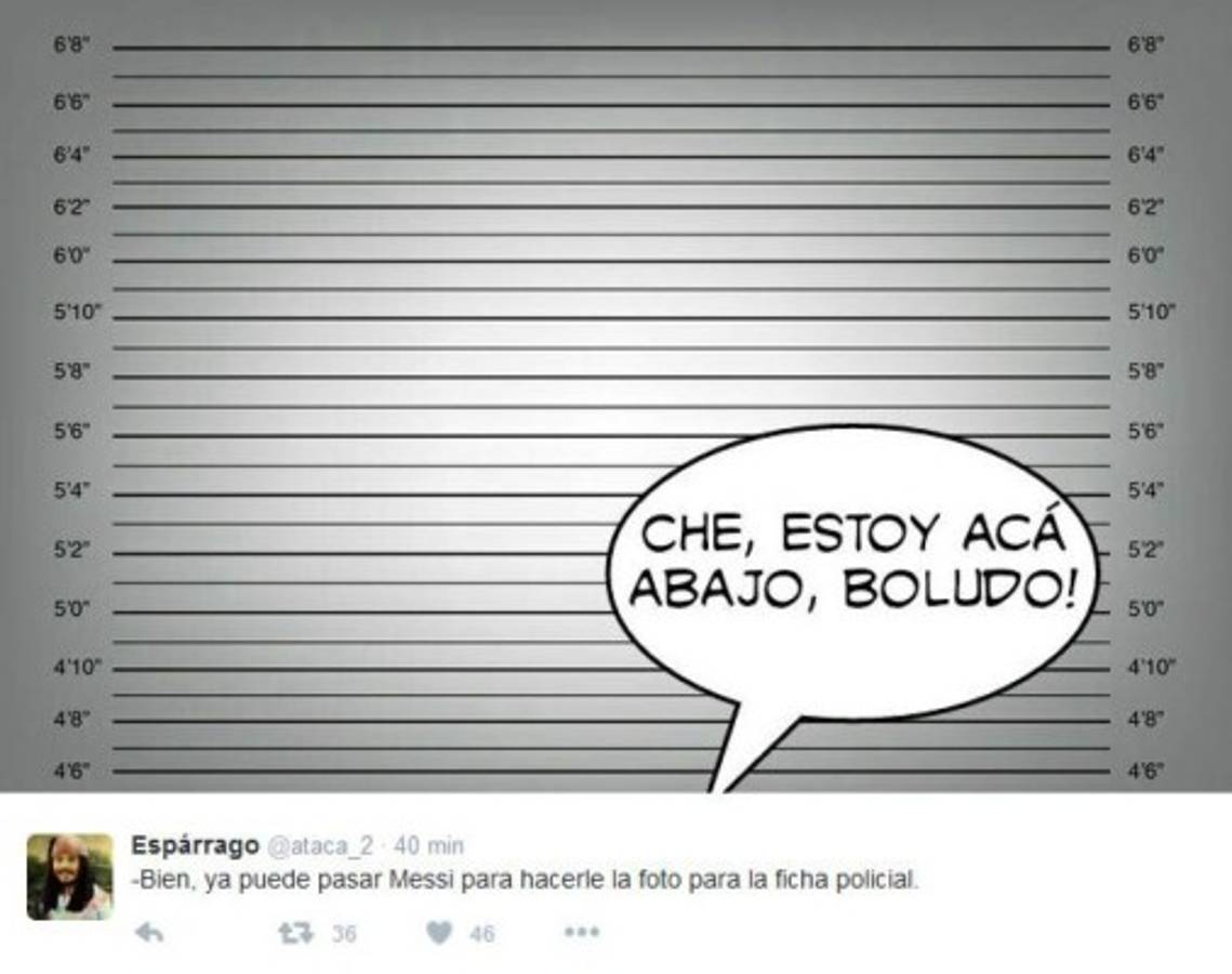 Fotos: Las crueles burlas sobre la condena a prisión de Leo Messi