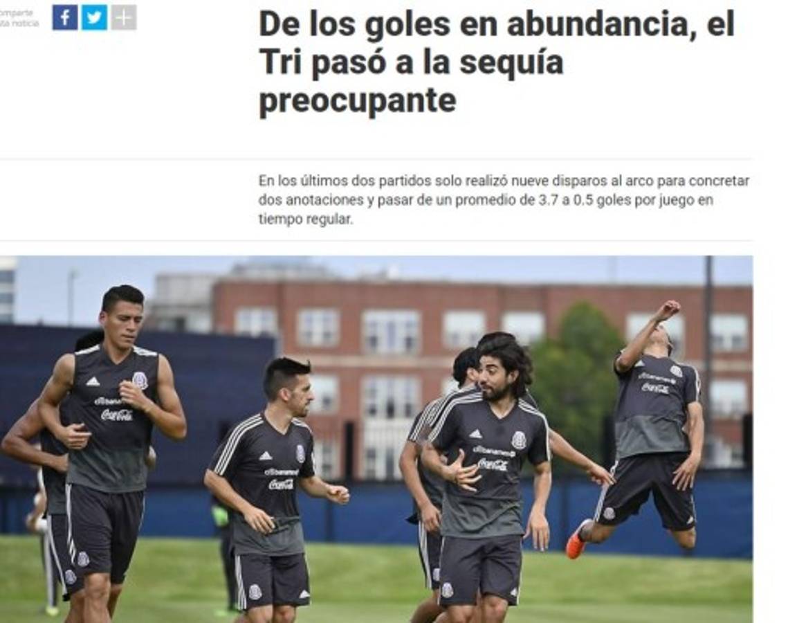 Lo que dice la prensa mexicana previo a la final de la Copa Oro: 'De goles en abundancia a sequía'  