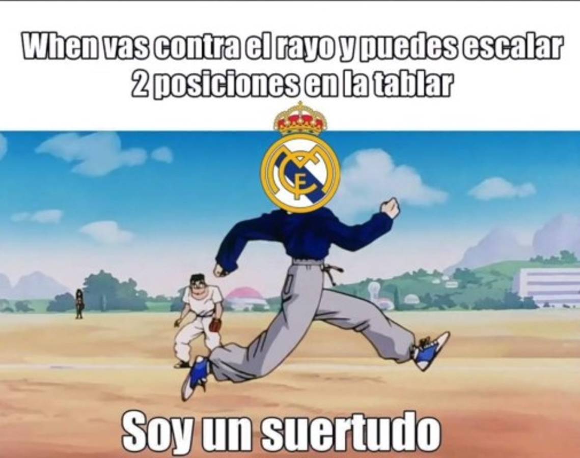 Memes: Burlas contra el Real Madrid por el sufrido gane ante el Rayo Vallecano