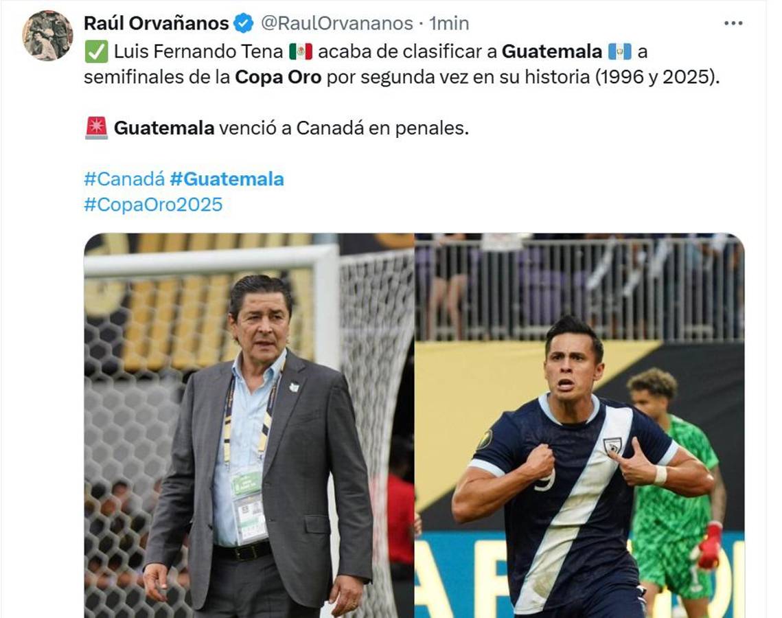Faitelson se rinde como pocas veces: Guatemala monumental y Tena, flaco de oro, las redes explotan luego de eliminar a Canadá
