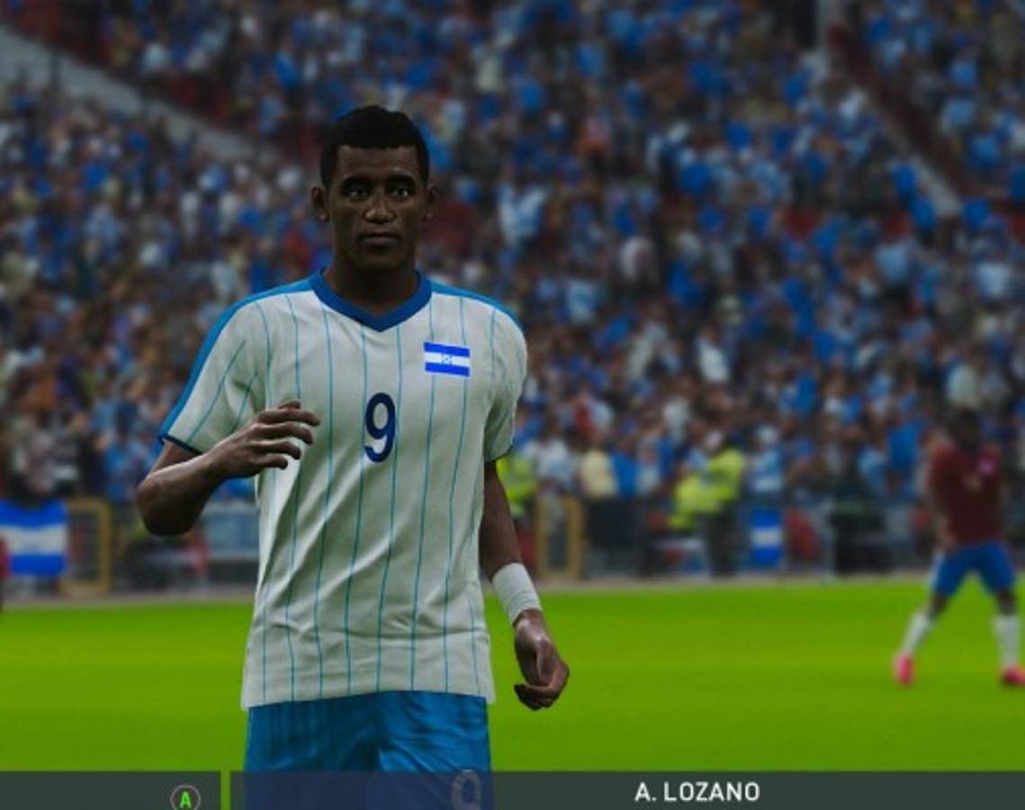 ¡Solo tres se parecen! Así lucen las selecciones de Honduras y Costa Rica en el PES 2020