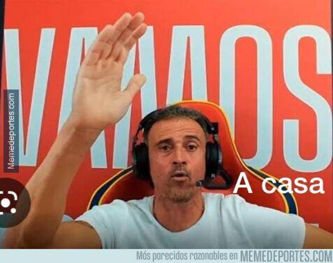 ¡Para morir de risa! Los memes revientan a España por despedirse del Mundial y Luis Enrique es la víctima favorita