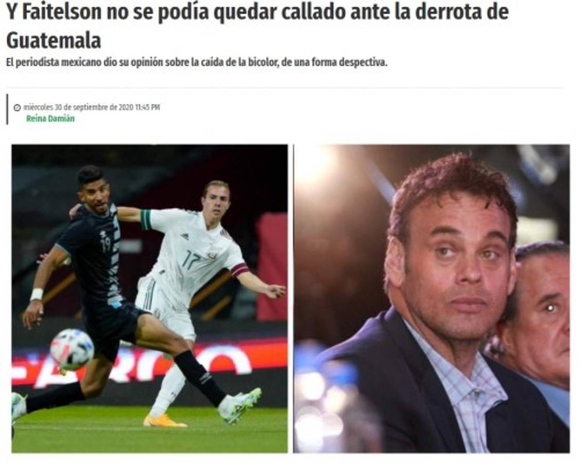 Amistoso insípido y la respuesta de Martino: La prensa de México tras la goleada a Guatemala