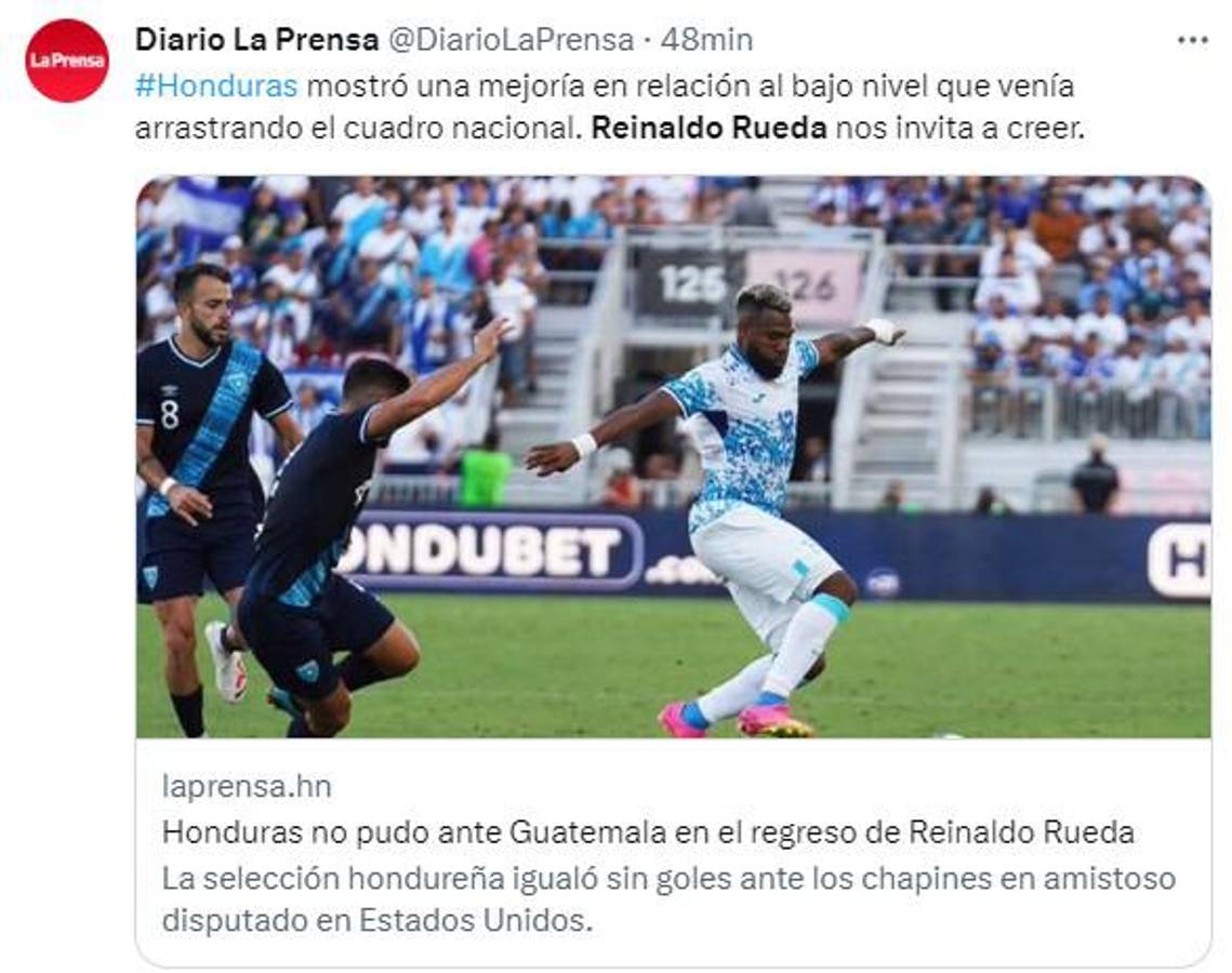 Lo que dicen los periodistas hondureños sobre el debut de Reinaldo Rueda con la Selección Nacional: “Pasa aprobación”