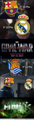 Barcelona y Real Madrid, víctimas favoritas de los memes más divertidos de la semama &nbsp;&nbsp;