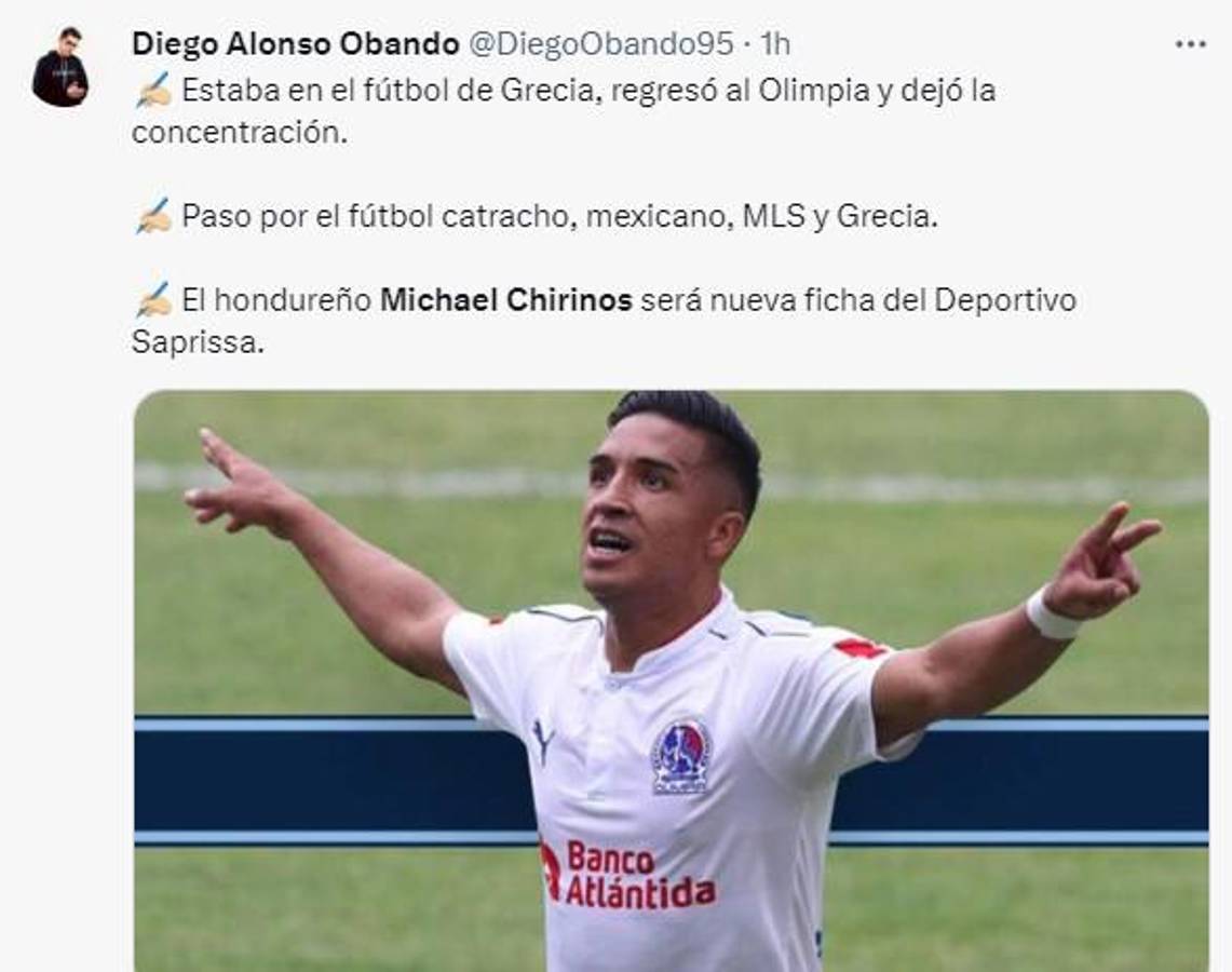 La prensa reacciona al fichaje de Michaell Chirinos por el Saprissa ¿Qué dicen en Costa Rica? Alucinan con uno de sus golazos