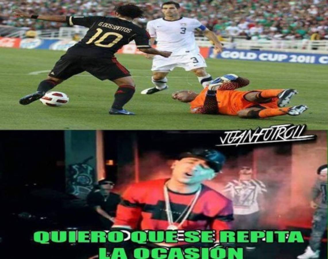 Juego de México-EEUU deja duros memes en contra de Trump y Chicharito