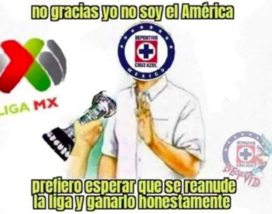 Liga MX: Cruz Azul, víctima favorita de los memes tras la cancelación del clausura por el coronavirus   