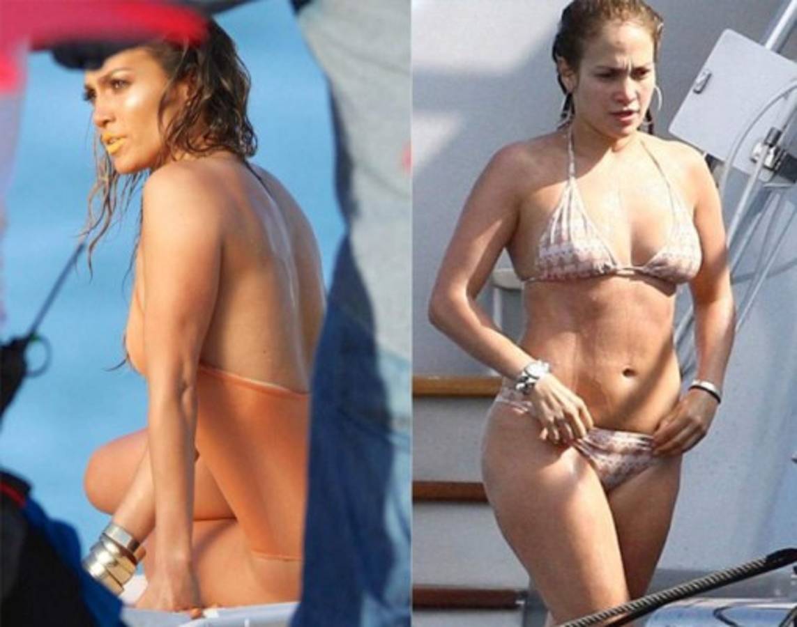 11 fotos de infarto de Jennifer López, la fan número uno del Real Madrid