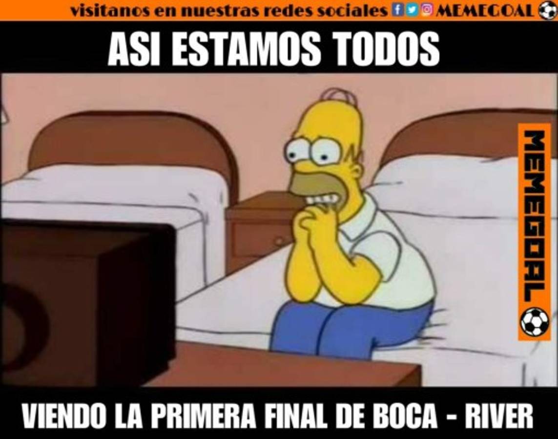 Los memes del empate de Boca Juniors ante River Plate en la final de la Libertadores