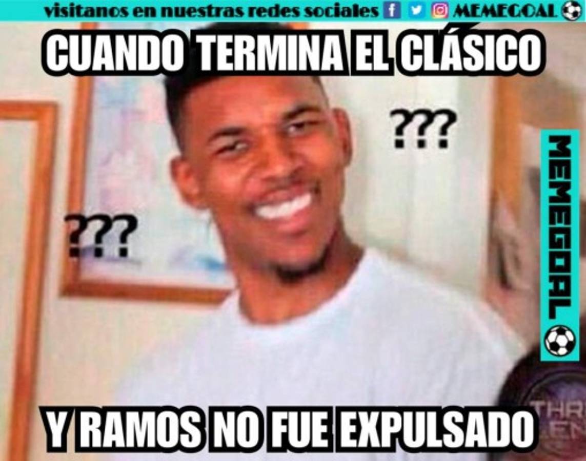 ¡IMPERDIBLES! Los crueles memes que dejó el clásico Barcelona-Real Madrid