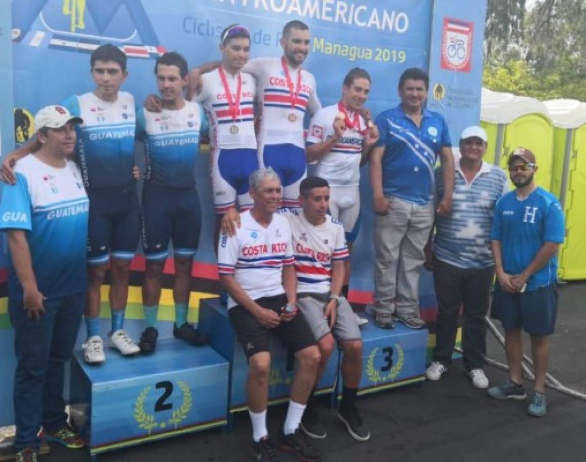 Orgullo: Hondureños destacan en el primer campeonato centroamericano de ciclismo en Nicaragua