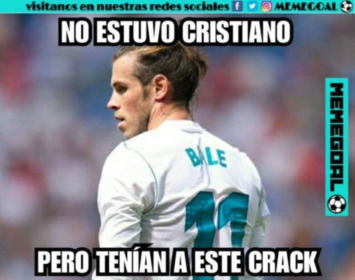 Imperdibles: Gareth Bale, protagonista de los memes del Real Madrid-Celta