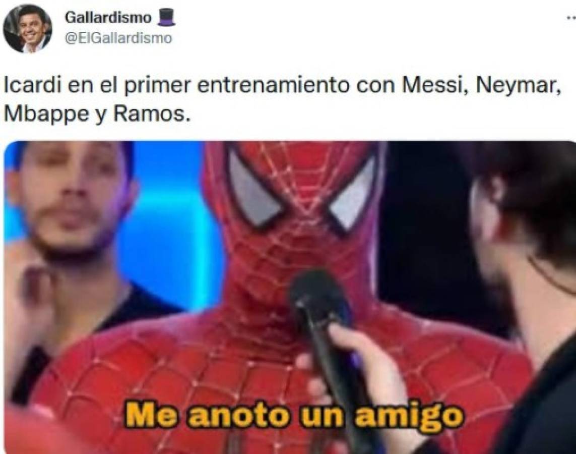 Messi hizo su primer entrenamiento con el PSG y los memes destrozan a Sergio Ramos