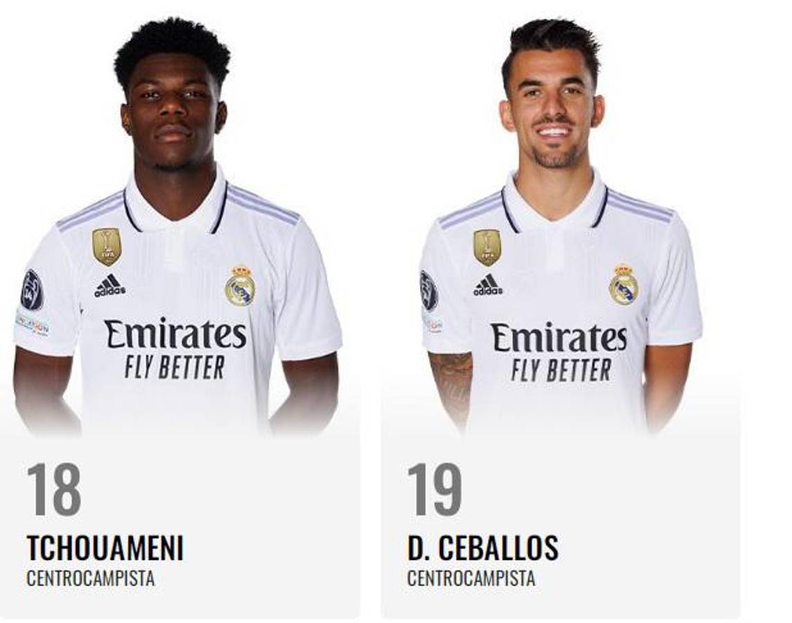 Real Madrid tiene explosivo cambio de dorsales: El nuevo “7” y Rodrygo usará el “11” para la temporada 2023-24