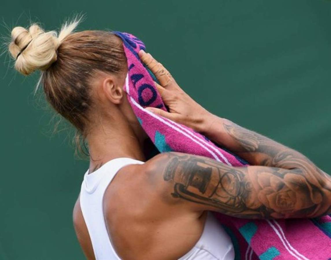La belleza de Wimbledon: Tatuajes, sensualidad y deslices de las tenistas