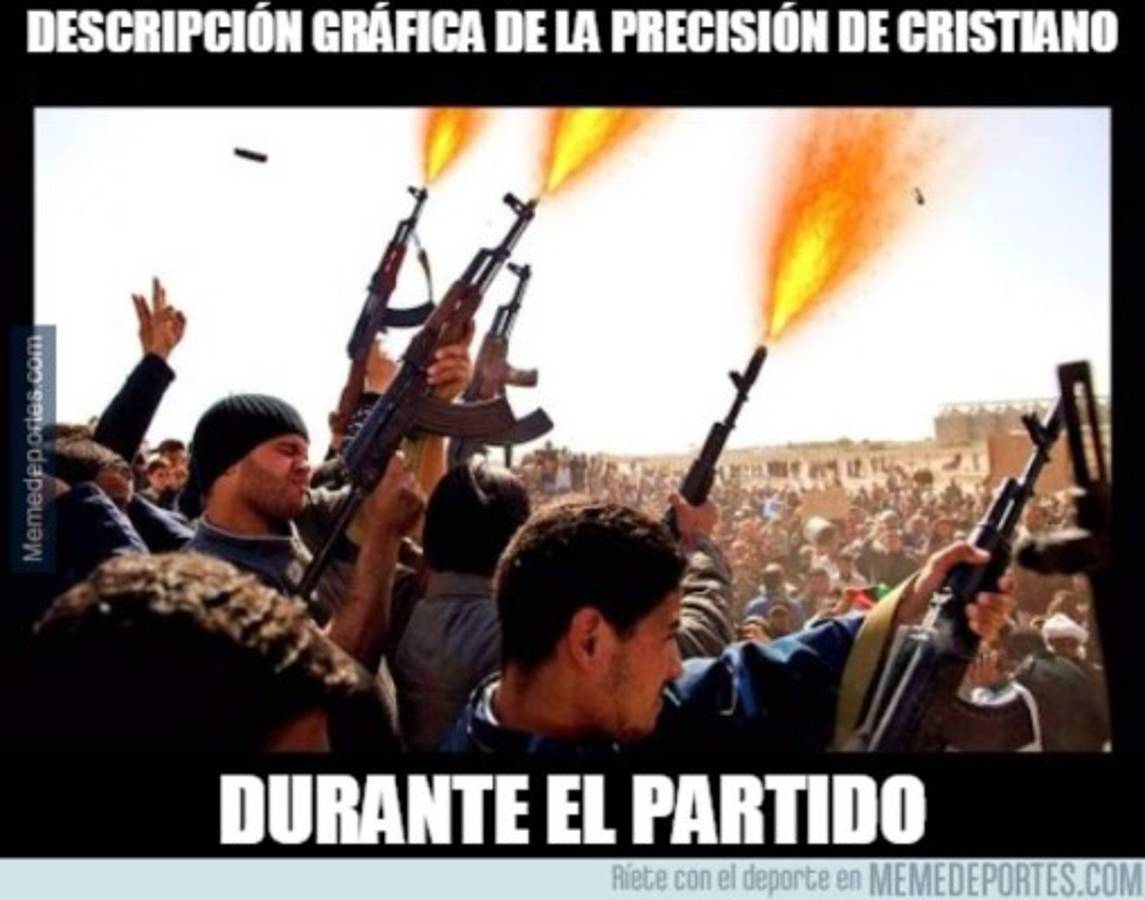 Real Madrid triunfa, pero los memes acribillan a Cristiano Ronaldo