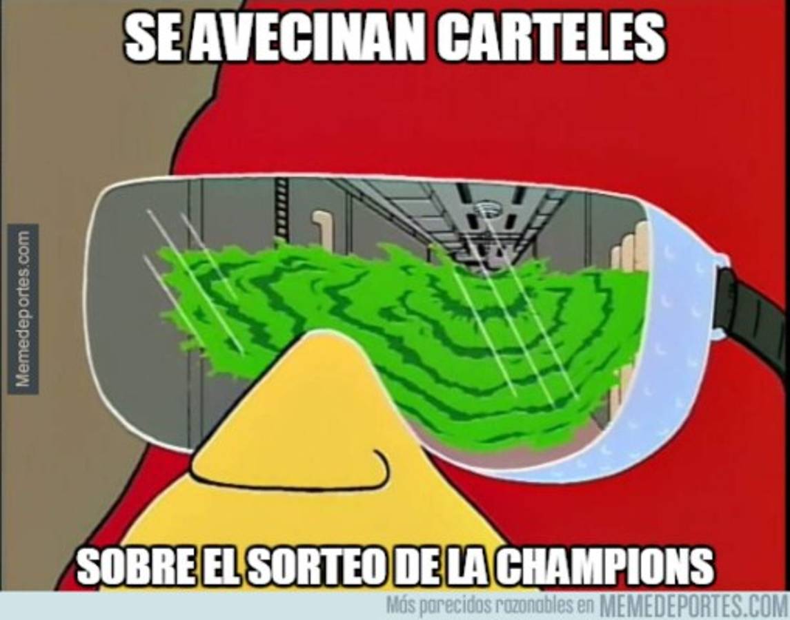 Memes del sorteo de octavos de Champions atacan al Real Madrid