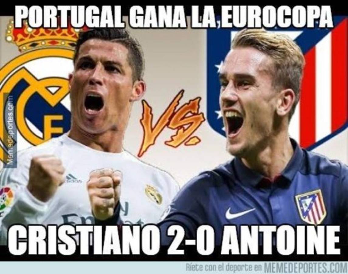 Los mejores memes que dejó la final de la Eurocopa entre Francia y Portugal