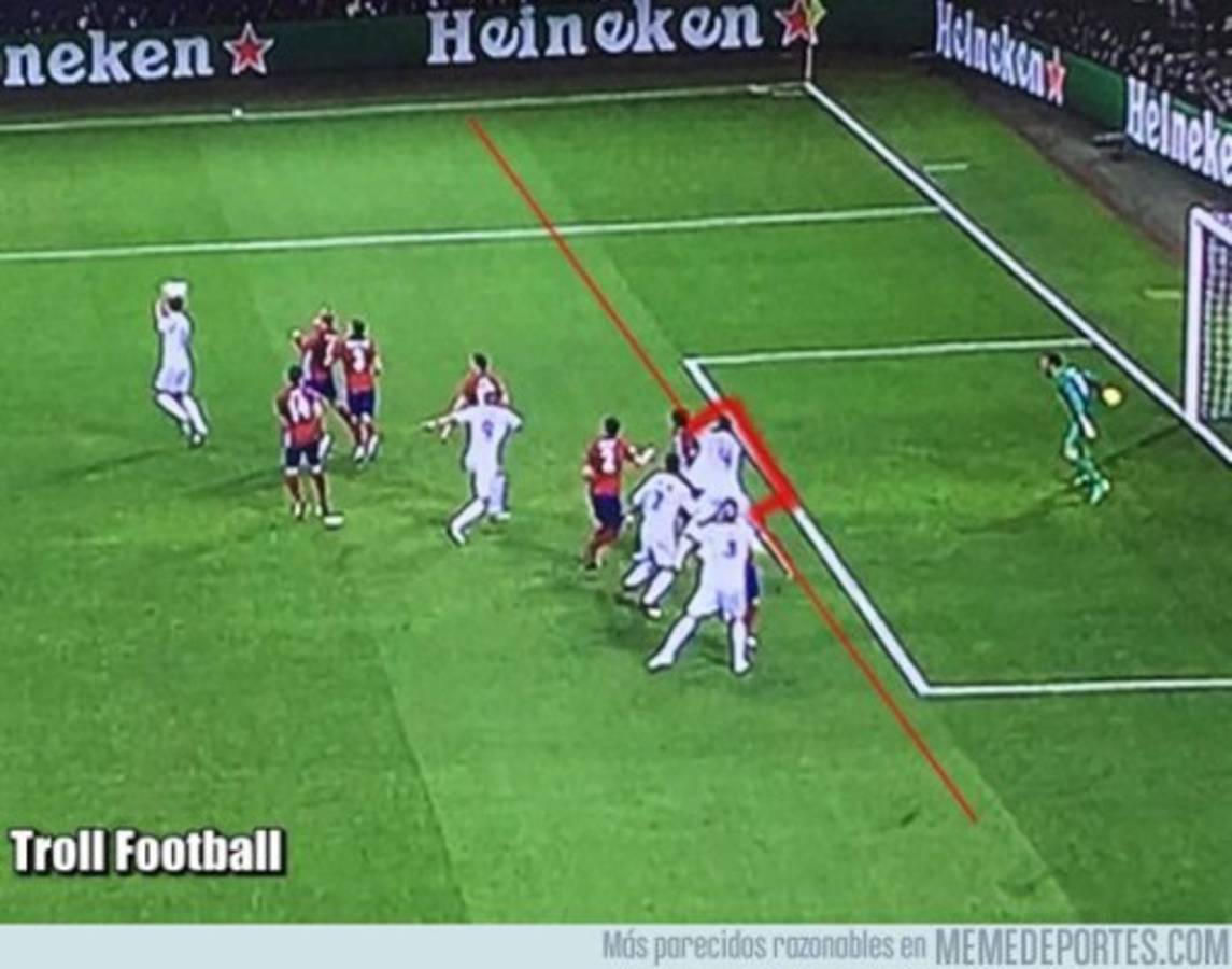 El gol de Sergio Ramos en fuera de lugar arrasa con los memes