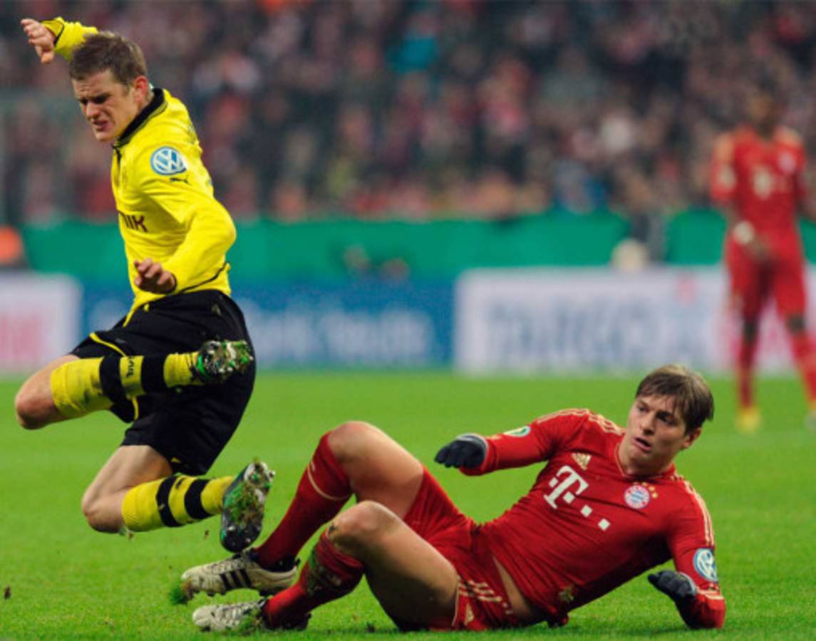 Robben da al triunfo al Bayern ante el Dortmund y el pase a semifinales.