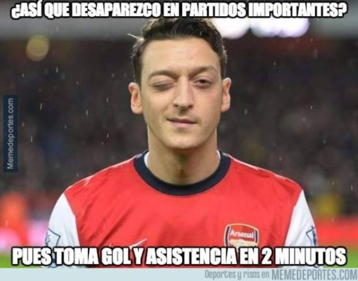 Los mejores memes que dejó el triunfo del Arsenal sobre Manchester United