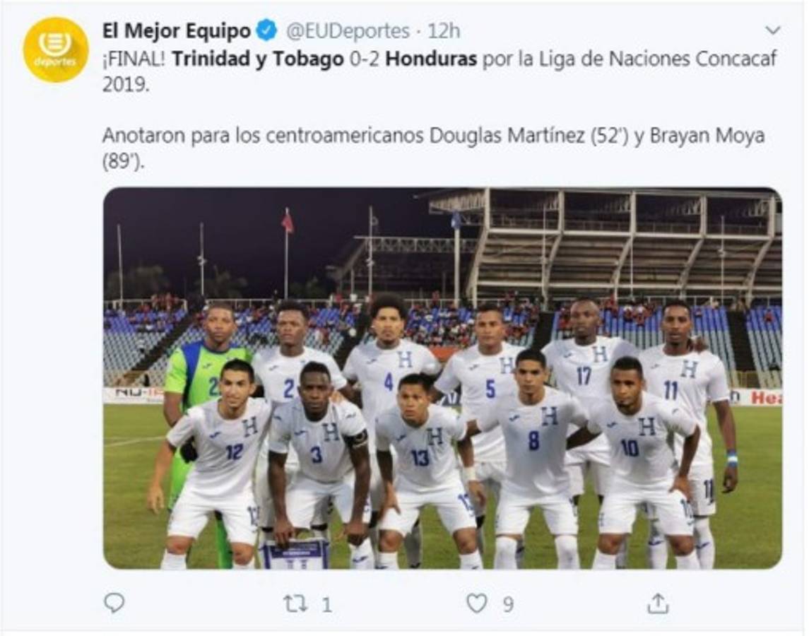 Luego del triunfo ante Trinidad y Tobago, esto dicen los medios sobre Honduras
